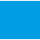 Showgear Electric Confetti Cannon Pro 80 cm, light blue, flameproof and biodegradable