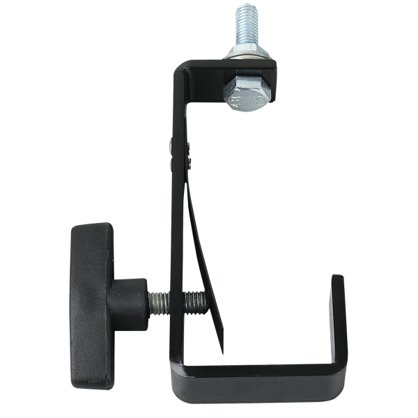Showgear 50 mm Pipe Clamp Long with Protection SWL: 20 kg - steel - black