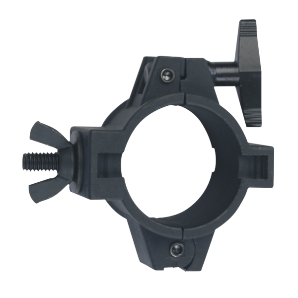 Showgear 50 mm Universal PVC Pipe Clamp SWL: 30 kg - PVC - black