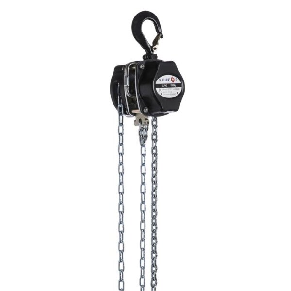 Eller PH2 Manual Chain Hoist 1000 kg Lifting height 8 m - With overload protection