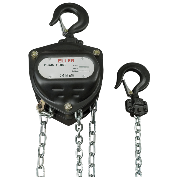 Eller PH2 Manual Chain Hoist 1000 kg Lifting height 10 m - With overload protection