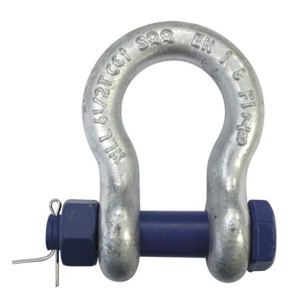 Eller Chain Shackle, Nut - Bolt WLL: 6,5 T - Silber