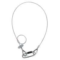 Saveking Safety Cable 3 mm - BGV-C1 WLL: 20 kg - 60 cm -...