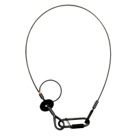 Saveking Safety Cable 3 mm - BGV-C1 WLL: 20 kg - 60 cm -...