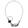 Saveking Safety Cable 3 mm - BGV-C1 WLL: 20 kg - 60 cm - black