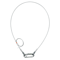 Saveking Safety Cable 4 mm - BGV-C1 WLL: 40 kg - 100 cm -...
