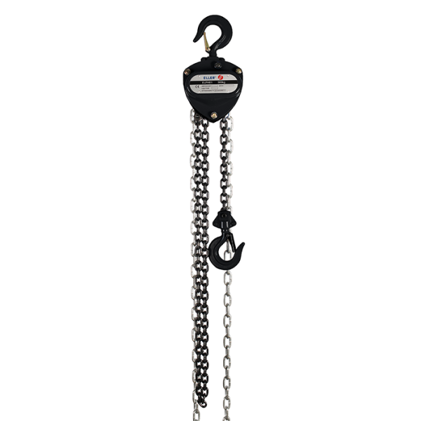 Eller PHE1 Manual Chain Hoist 1000 kg Lifting height 8 m - No overload protection