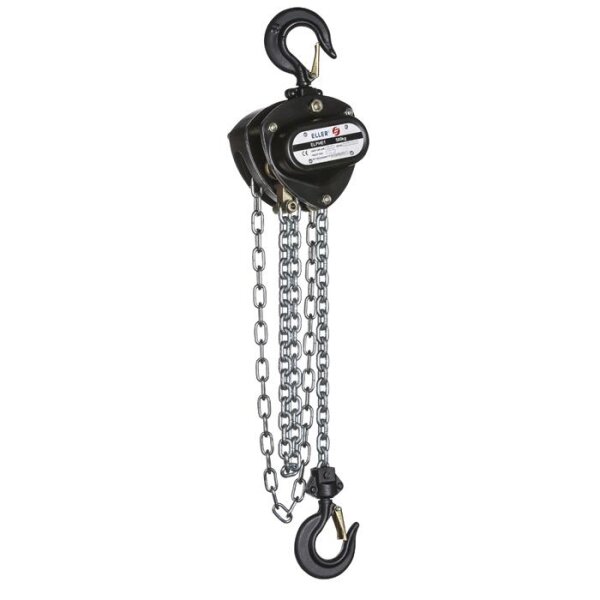 Eller PHE1 Manual Chain Hoist 1000 kg Hubhöhe 10 m - Keine Überladungssicherung