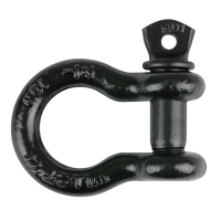 Eller Chain Shackle, Shoulder Bolt WLL: 2 Ton - black