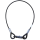 Showgear Safety Cable 3 mm - BGV-C1 WLL: 5 kg - 60 cm - schwarz