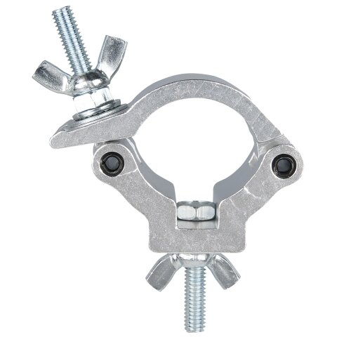 Showgear 32 mm Compact Half Coupler SWL: 50 kg - aluminium - silver