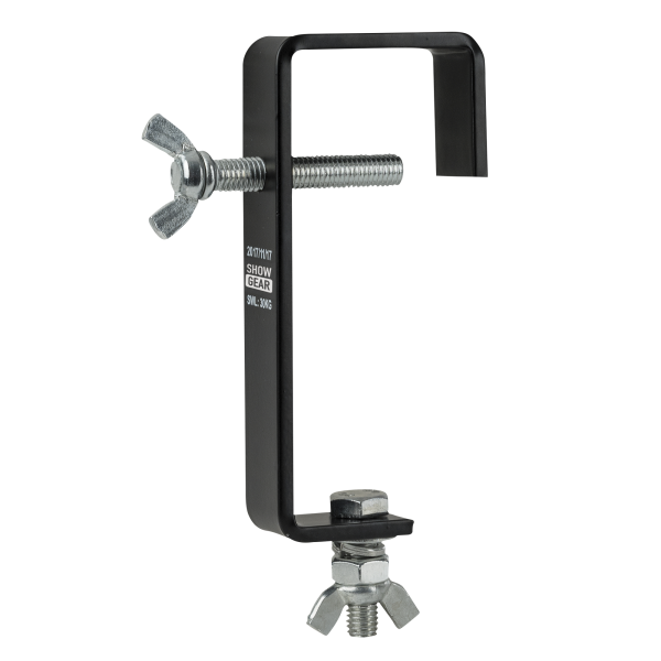 Showgear 50 mm Heavy Duty Pipe Clamp Zulässige Nutzlast: 30 kg - Stahl - Schwarz