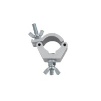 Showgear 32 mm Half Coupler SWL: 100 kg - aluminium - silver