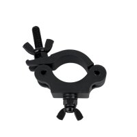 Showgear 50 mm Half Coupler Schwarz, für 50-mm-Rohr