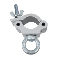Showgear 50 mm Half Coupler + Eye SWL: 340 kg - aluminium - silver