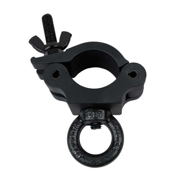 Showgear 50 mm Half Coupler + Eye SWL: 340 kg - aluminium - black