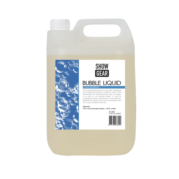 Showgear Bubble Liquid 5 Liter - Konzentrat