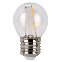 Showgear LED Bulb Clear WW E27 2 W - non-dimmable