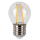 Showgear LED Bulb Clear WW E27 4W, nicht dimmbar