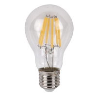 Showgear LED Bulb Clear WW E27 6W, nicht dimmbar