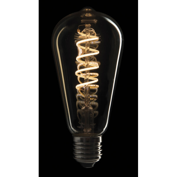 Showgear LED Filament Bulb E27 5 W - dimmbar - gold-Glasabdeckung