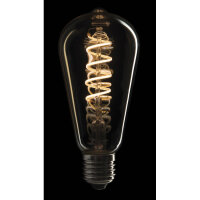 Showgear LED Filament Bulb E27 5 W - dimmable - gold...