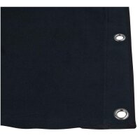 Showgear Backdrop Stagemolton 320 g/m² Black - 300 x 350 cm (W x H)