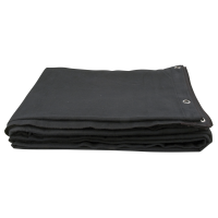 Showgear Backdrop Stagemolton 320 g/m² Black - 600 x...