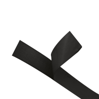 Showgear Hook and Loop Tape - Hook Side Schwarz - 20 mm x 25 m - selbstklebend