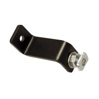 Wentex Eurotrack - Universal mounting bracket, Black Schwarz (pulverbeschichtet)