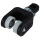 Wentex Eurotrack - Runner - 2 wheel Black