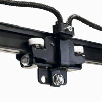 Wentex Eurotrack - Rope Connector straight für Heavy Duty Runner - schwarz