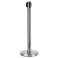 Showgear 2 m Adjustable Crowd Barrier Silber