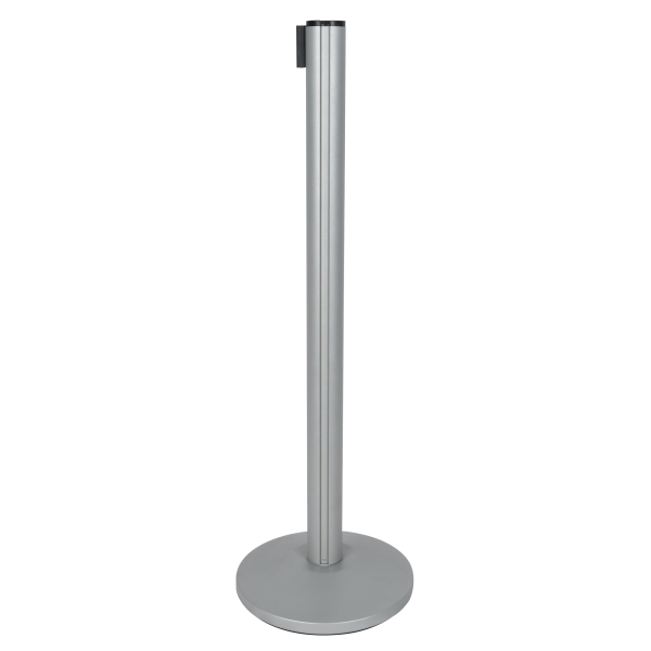 Showgear 2 m Adjustable Crowd Barrier PRO Silber