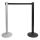 Showgear 2 m Adjustable Crowd Barrier PRO Silber