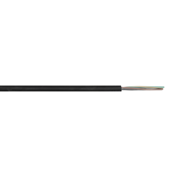 DAP Neoprene Cable, Black Price per metre - 4x 1.5 mm²
