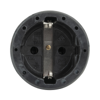 ABL Rubber Schuko Connector Female 240 V - CEE 7/VII