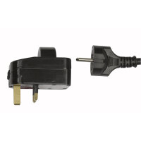 DAP Europlug to UK Plug Adapter 230 V / 240 V