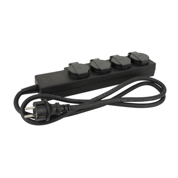 DAP Multisocket Schuko 4-way 3x 1.5 mm² 1.5 m