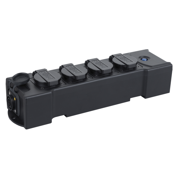 Showgear PowerBOX 4 Pro Power TRUE1 In - 2x Pro Power TRUE1 Out