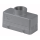 Ilme 16/72-pin Cablehood Top Entry PG21 Grey