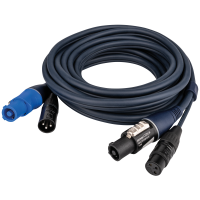 DAP FP17 Hybrid Cable - powerCON & 3-pin XLR - Audio...