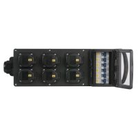 PCE MPD-616 Power Splitter CEE 32 A 6x Schuko