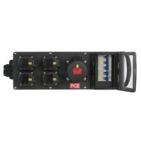 PCE MPD-416CEE Power Splitter CEE 32 A 4x Schuko - 1x CEE...