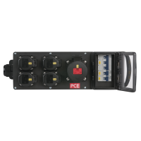 PCE MPD-416CEE Power Splitter CEE 32 A 4x Schuko - 1x CEE...