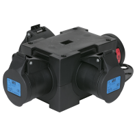 PCE Powersplit 4 CEE 16 A 3x CEE - 3-polig