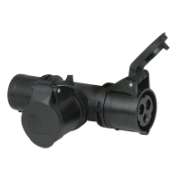 PCE T-connect 2 Way 16/3 - Plug 16/3 CEE IP44