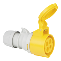 PCE CEE 16 A/110 V 4P Plug - female - yellow