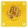 PCE CEE 16 A/110 V 4P Socket - female - yellow