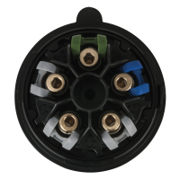 PCE CEE 16 A/400 V 5-pin Plug male Schwarz - Turbo...